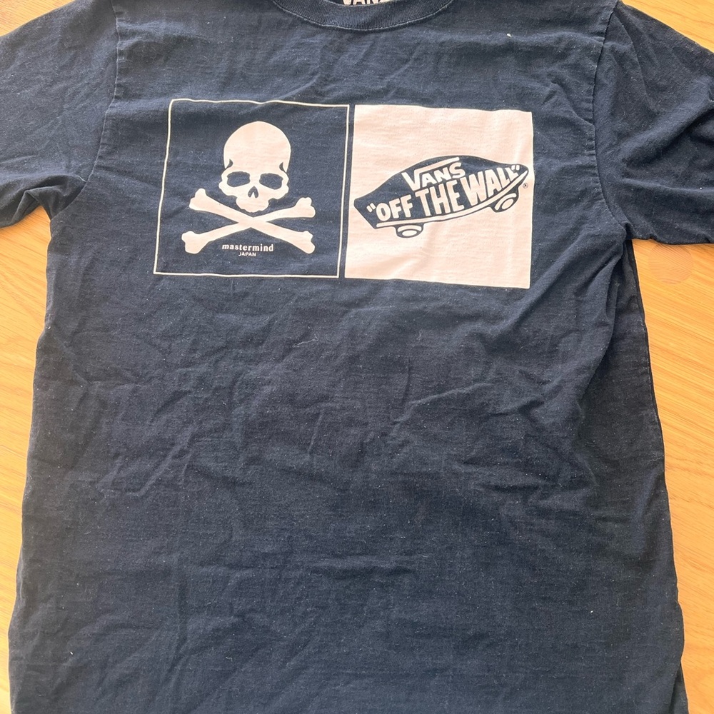 Vans crossover Mastermind black Japan T-Shirt